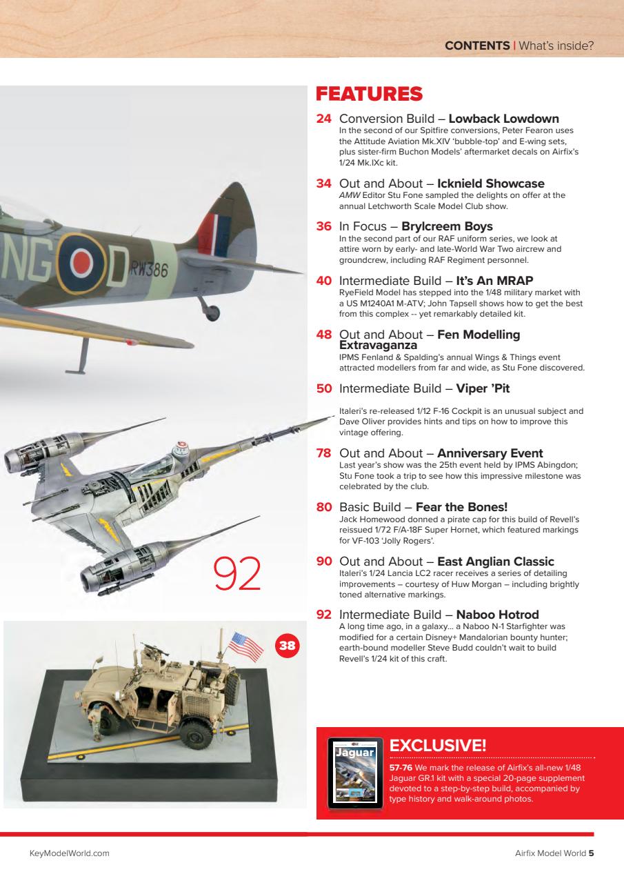 Airfix Model World Preview Pages