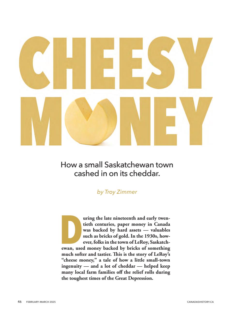 Canada's History Preview Pages