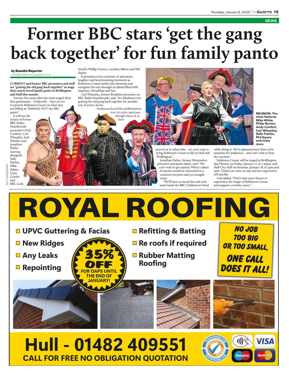 The Holderness & Hornsea Gazette Preview Pages