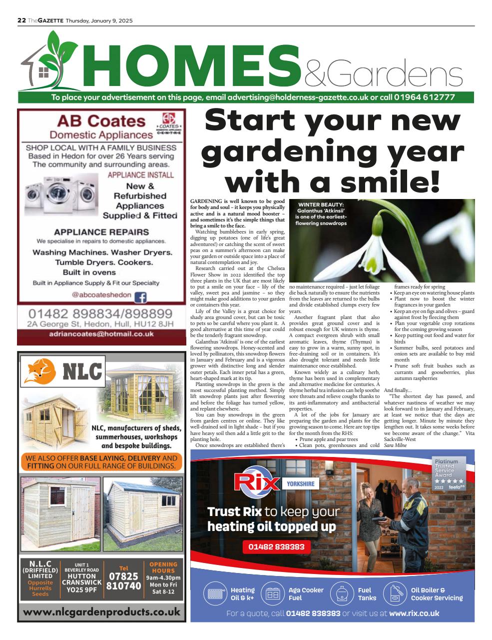 The Holderness & Hornsea Gazette Preview Pages