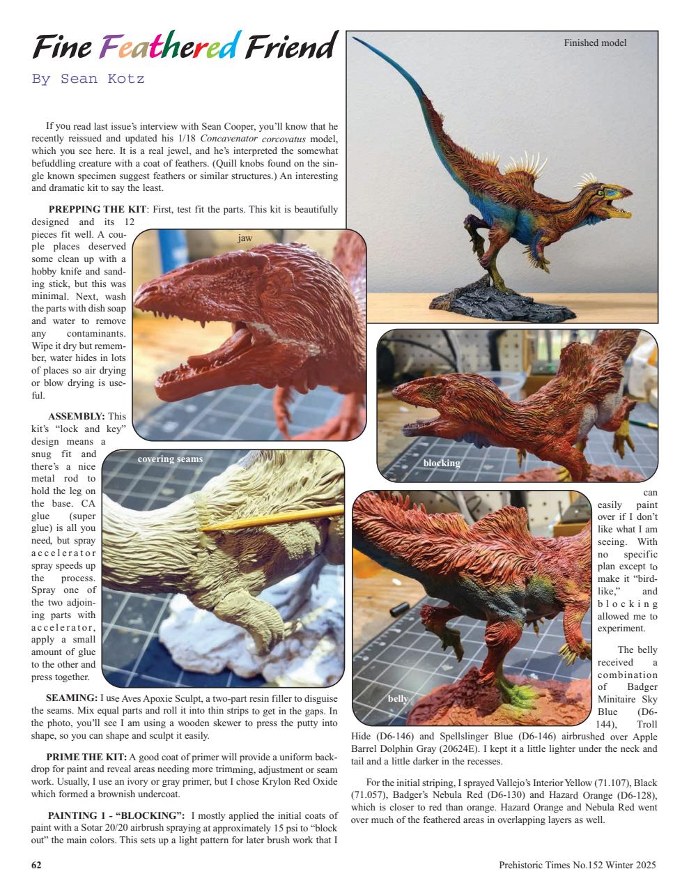 Prehistoric Times Preview Pages