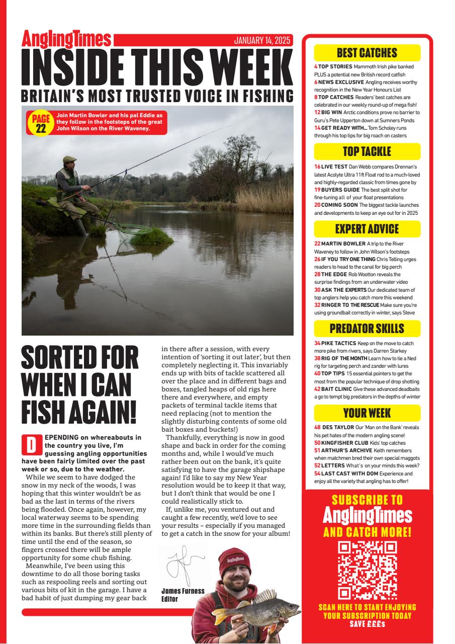 Angling Times Preview Pages