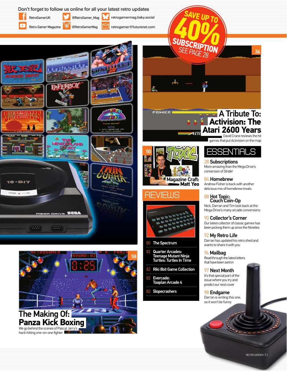 Retro Gamer Preview Pages