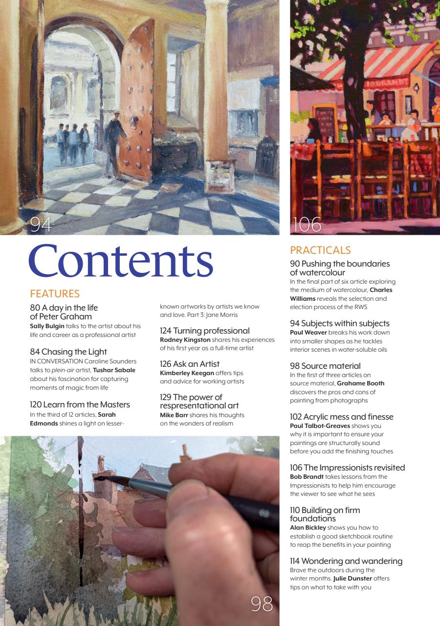 The Artist Preview Pages