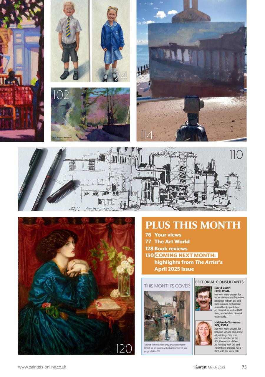 The Artist Preview Pages