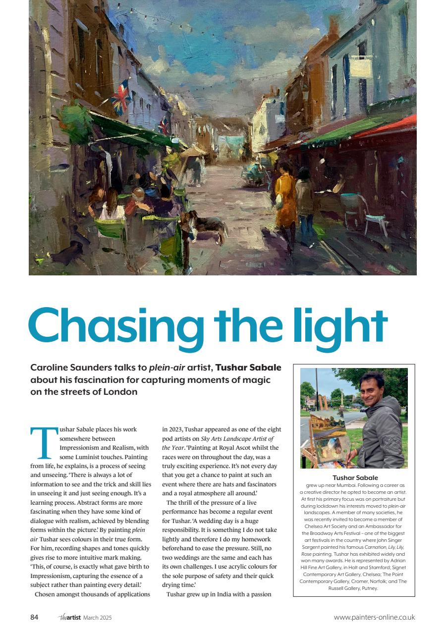 The Artist Preview Pages