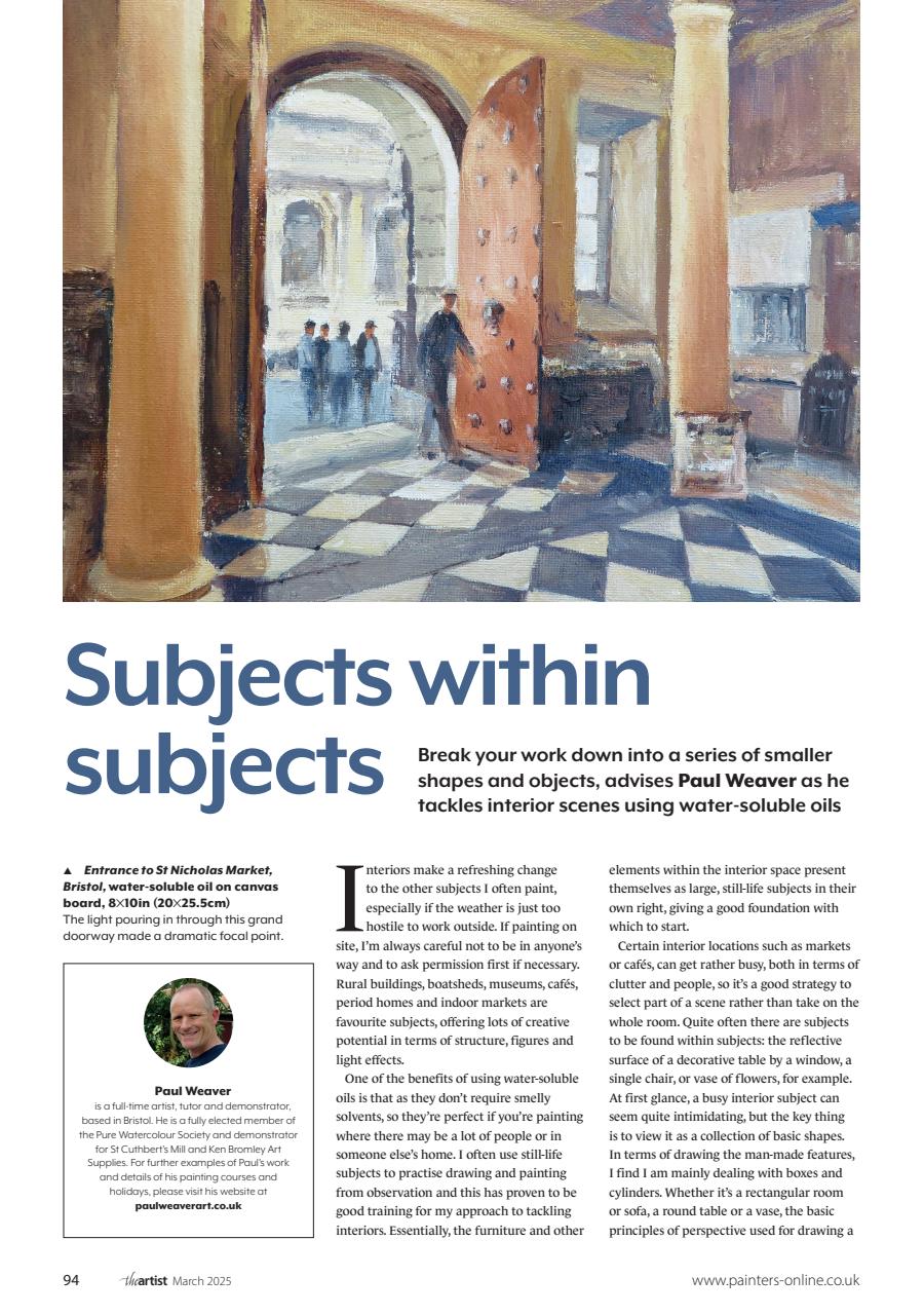 The Artist Preview Pages