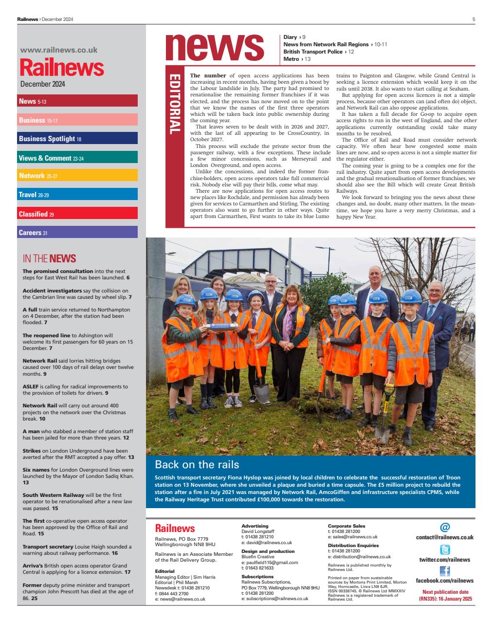 Railnews Preview Pages