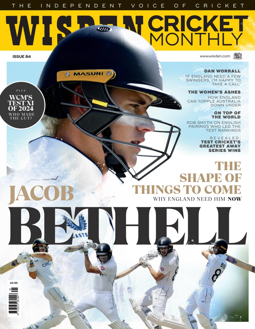 Wisden Cricket Monthly Preview Pages