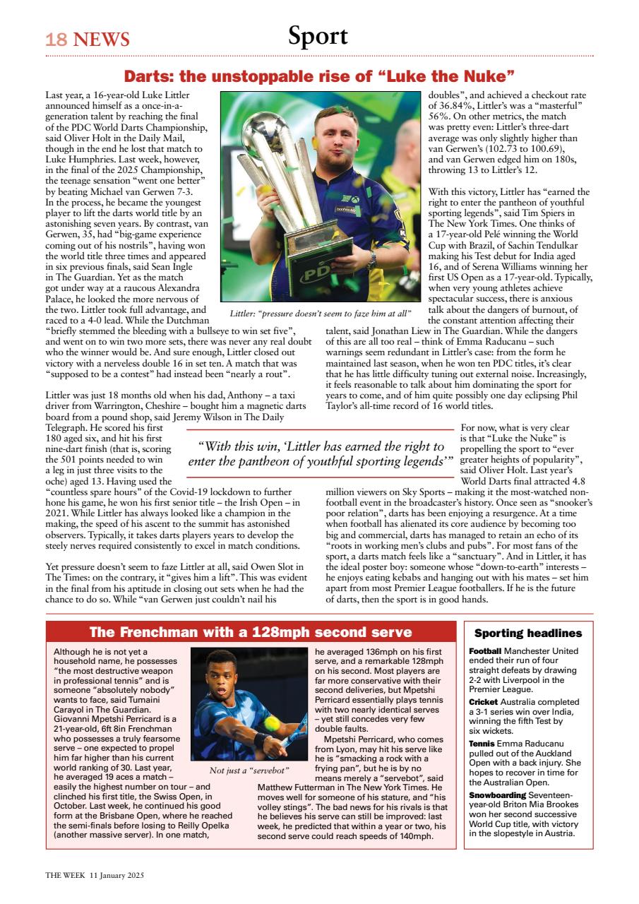 The Week Preview Pages