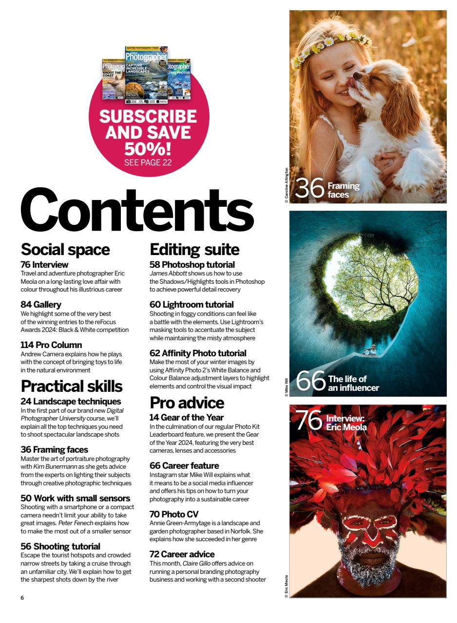 Digital Photographer Preview Pages