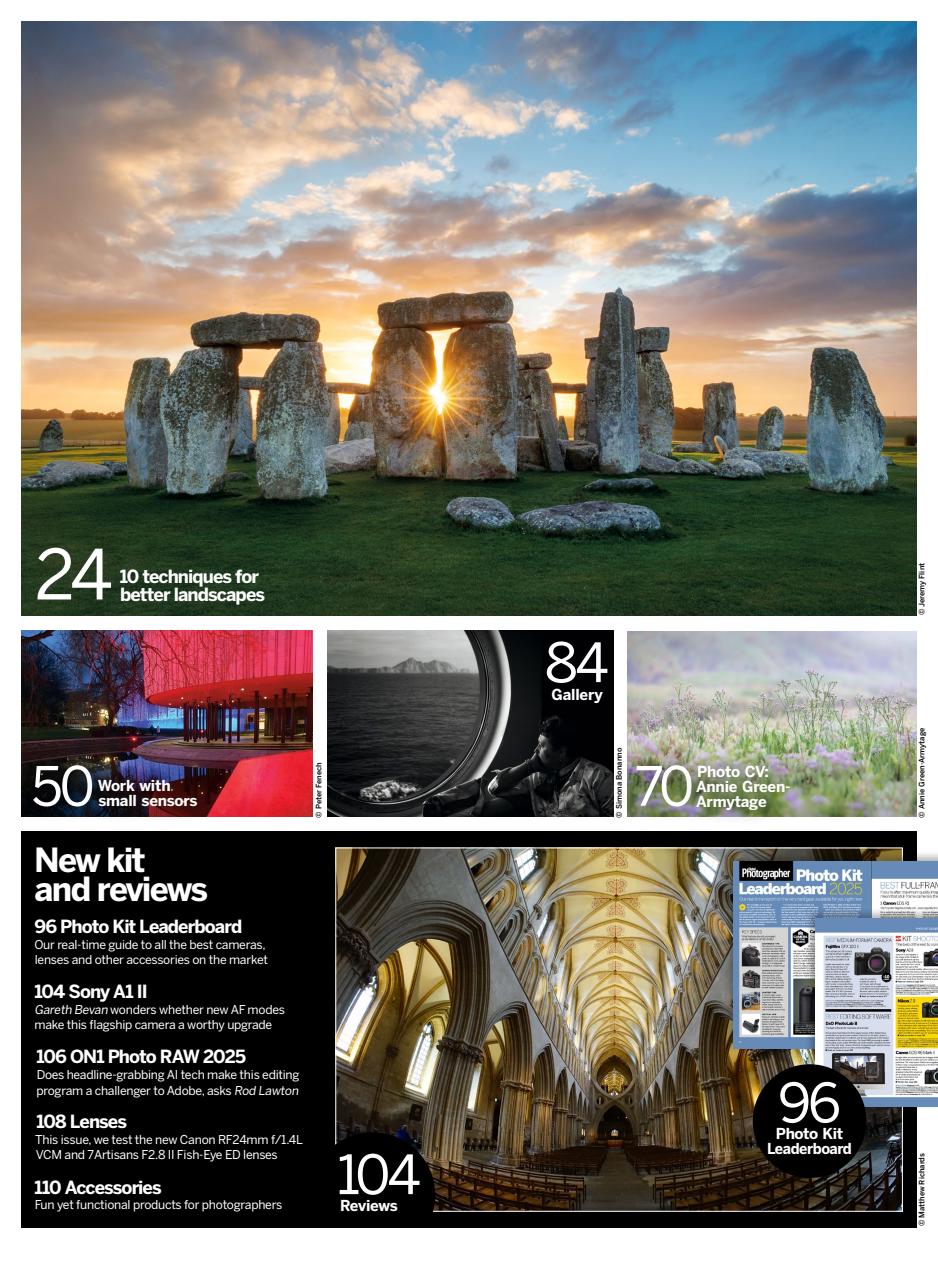 Digital Photographer Preview Pages