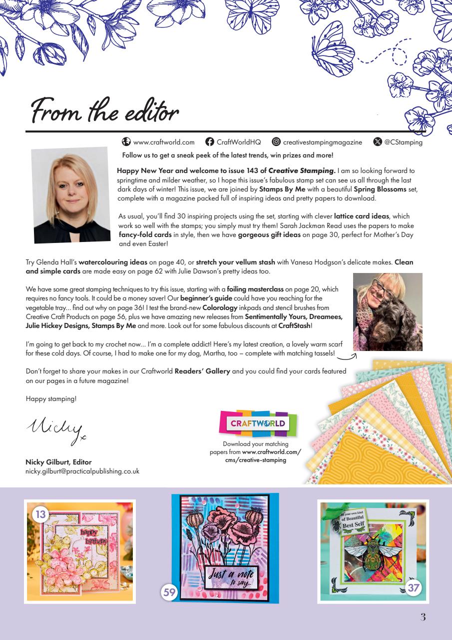 Creative Stamping Preview Pages