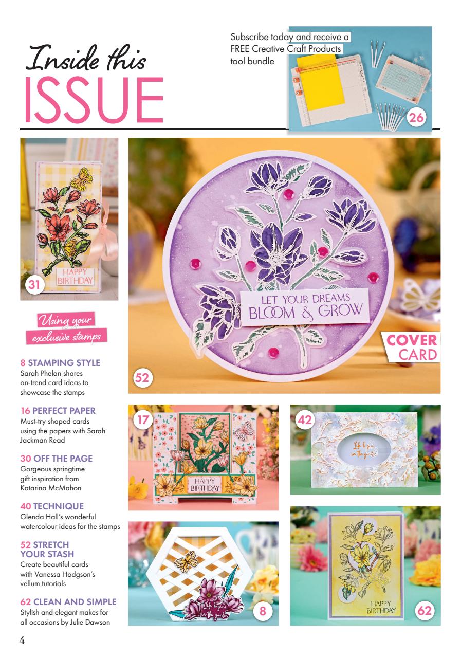 Creative Stamping Preview Pages