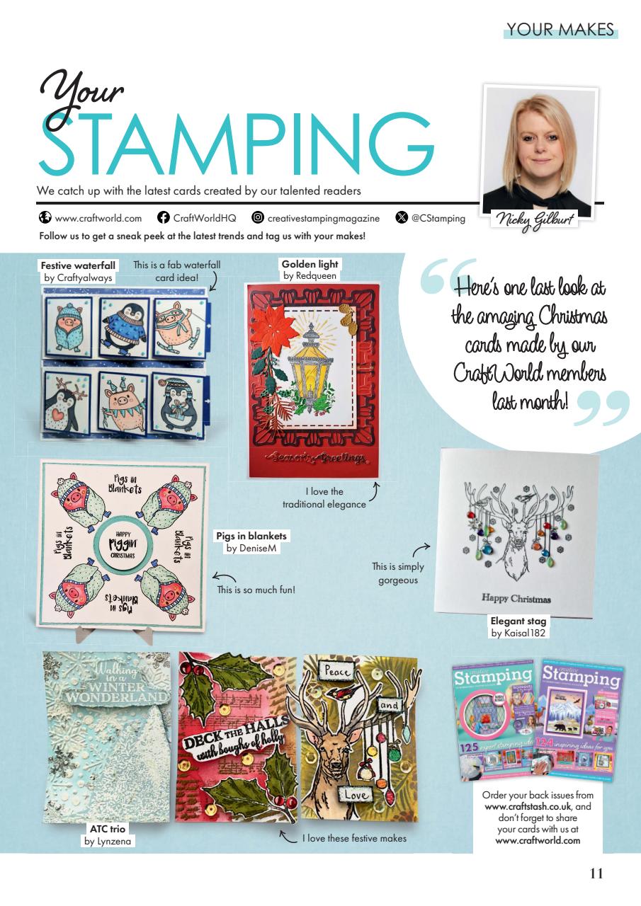 Creative Stamping Preview Pages