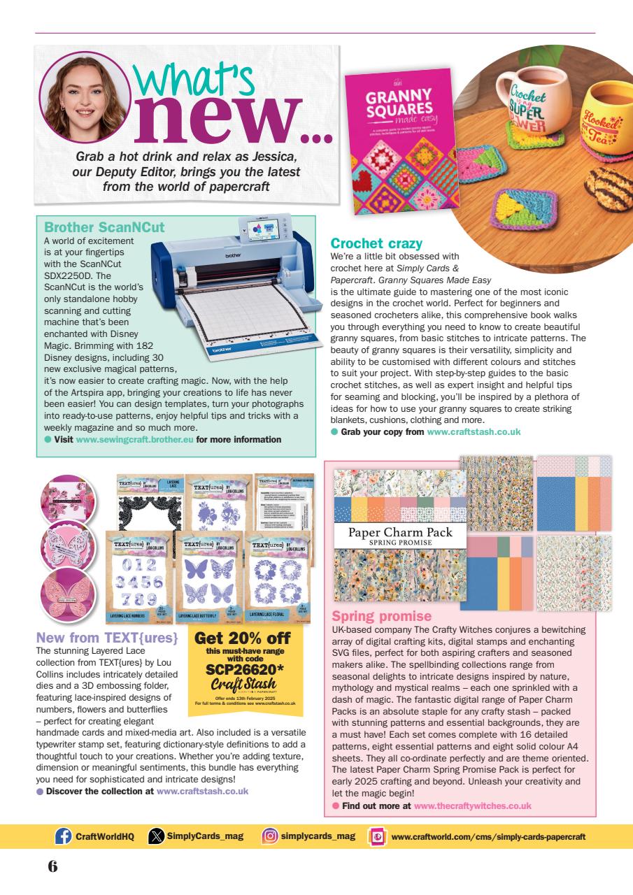 Simply Cards & Papercraft Preview Pages