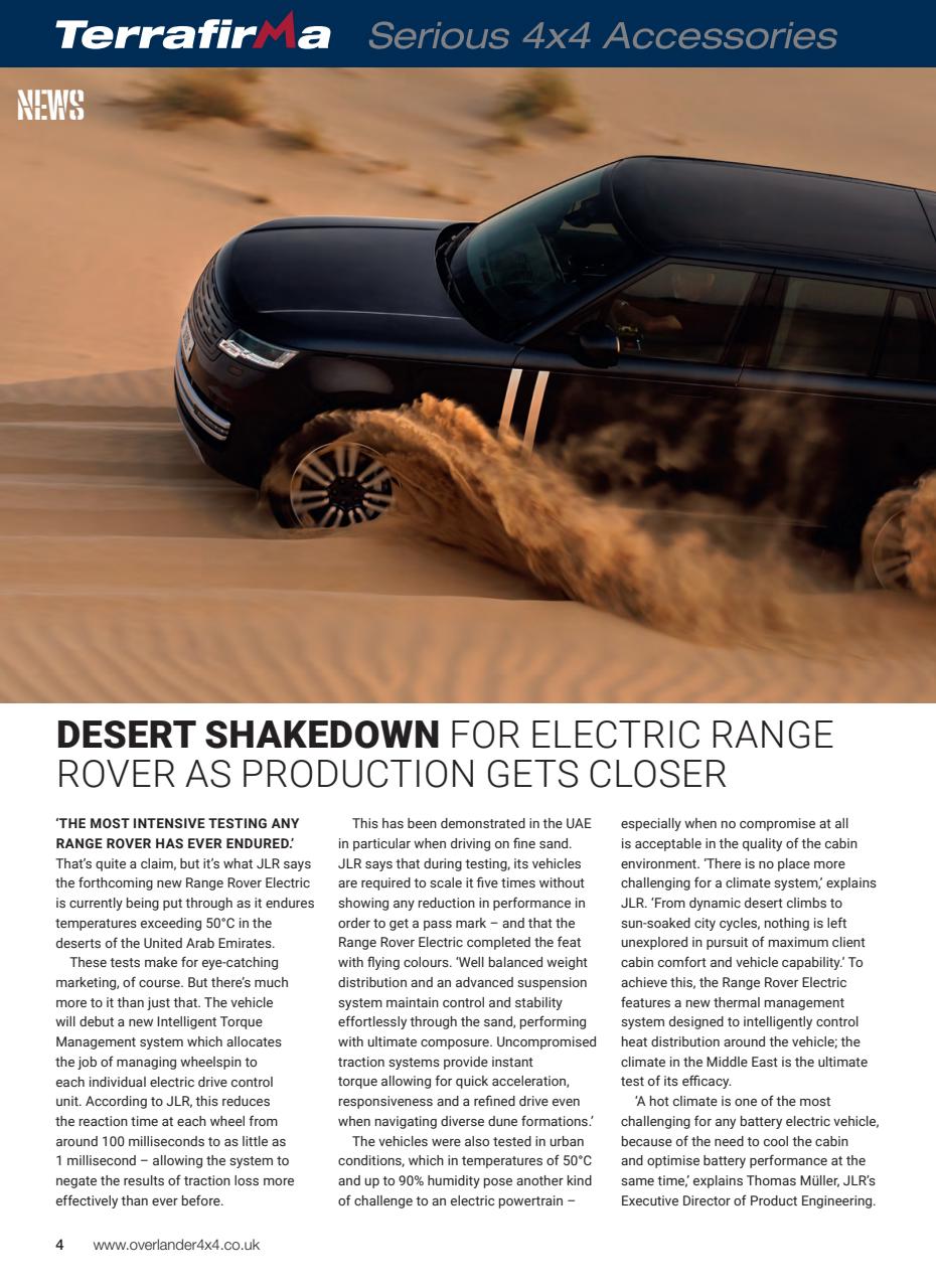 Overlander 4X4 Preview Pages