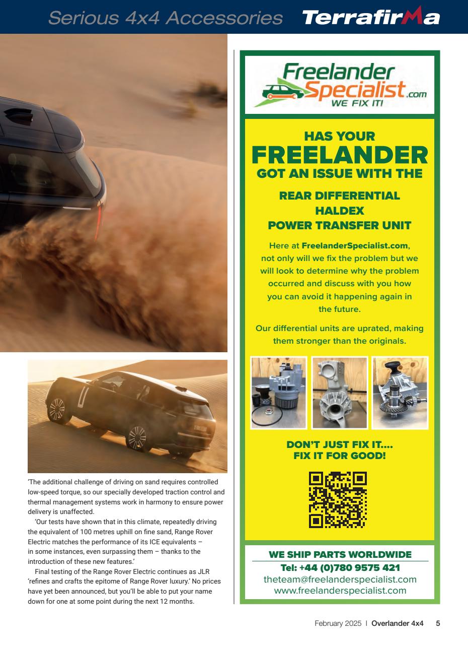 Overlander 4X4 Preview Pages