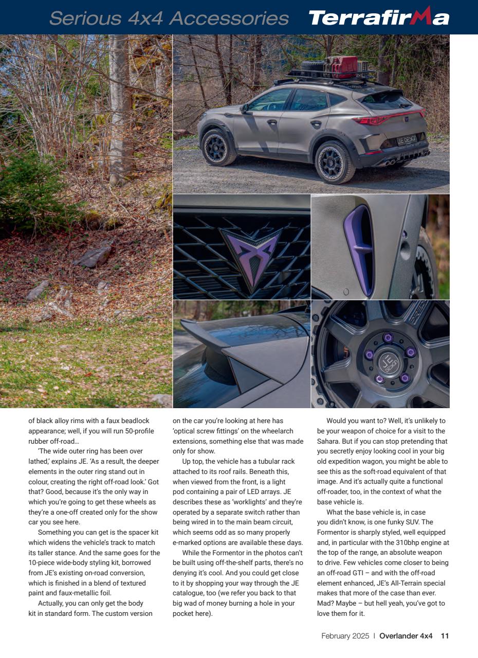 Overlander 4X4 Preview Pages