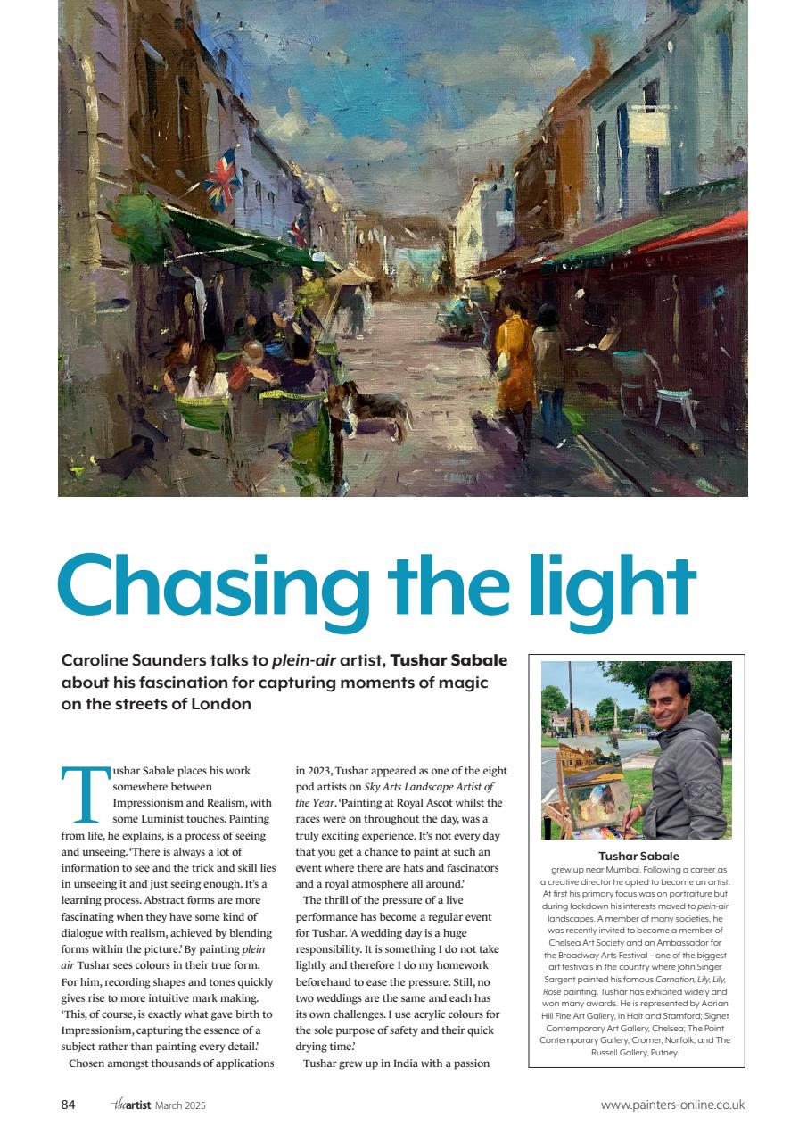 Leisure Painter & The Artist Preview Pages