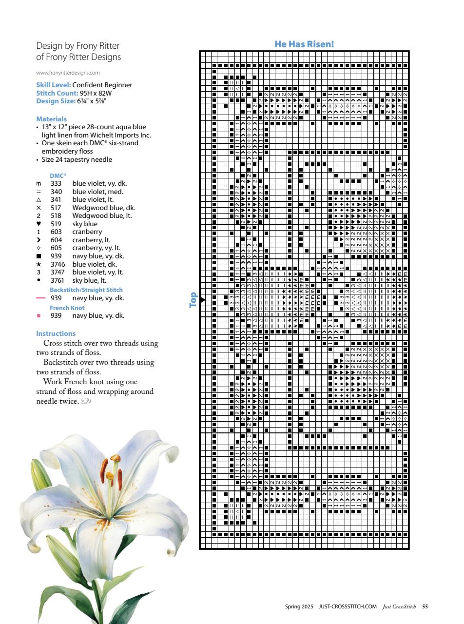 Just CrossStitch Preview Pages