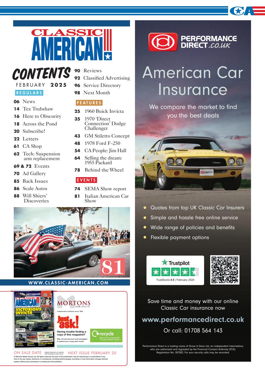 Classic American Magazine Preview Pages