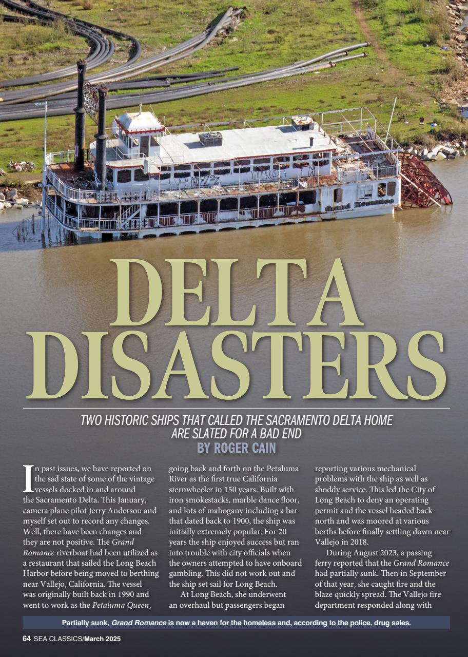 Sea Classics - Where History Sets Sail Preview Pages