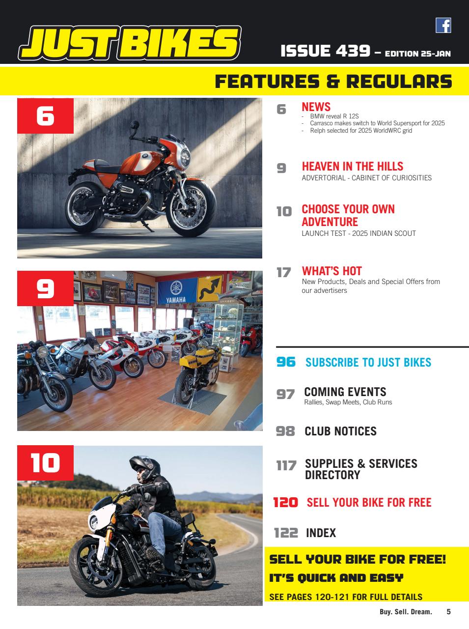 JUST BIKES Preview Pages