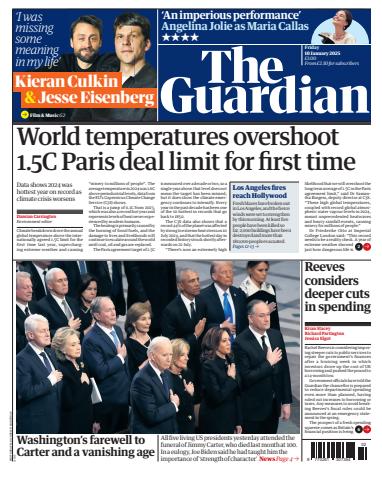 The Guardian Newspaper issue Friday, 10 January 2025
