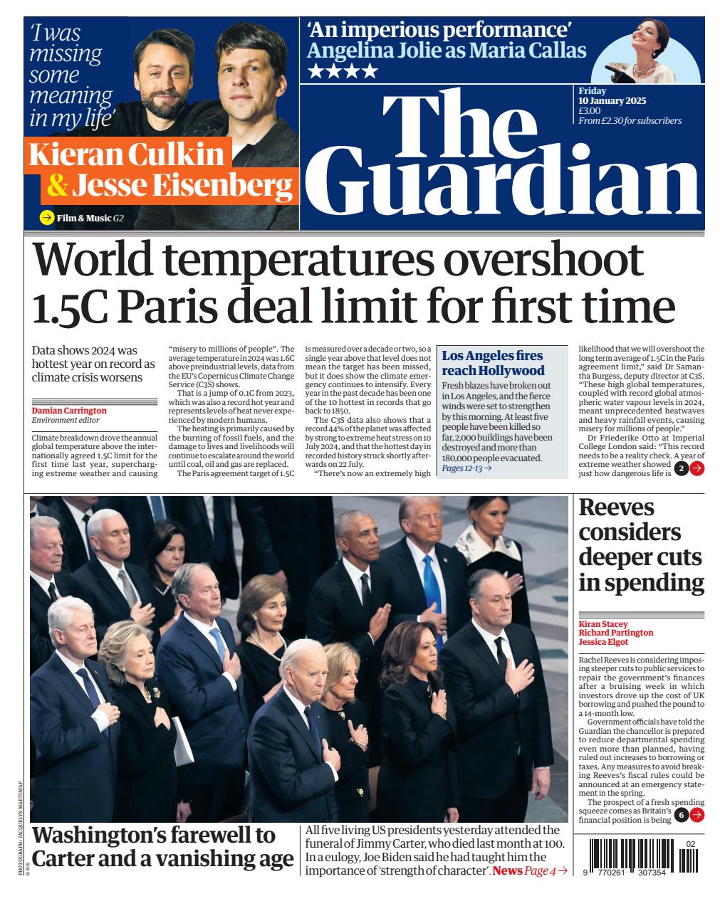 The Guardian Newspaper Preview Pages