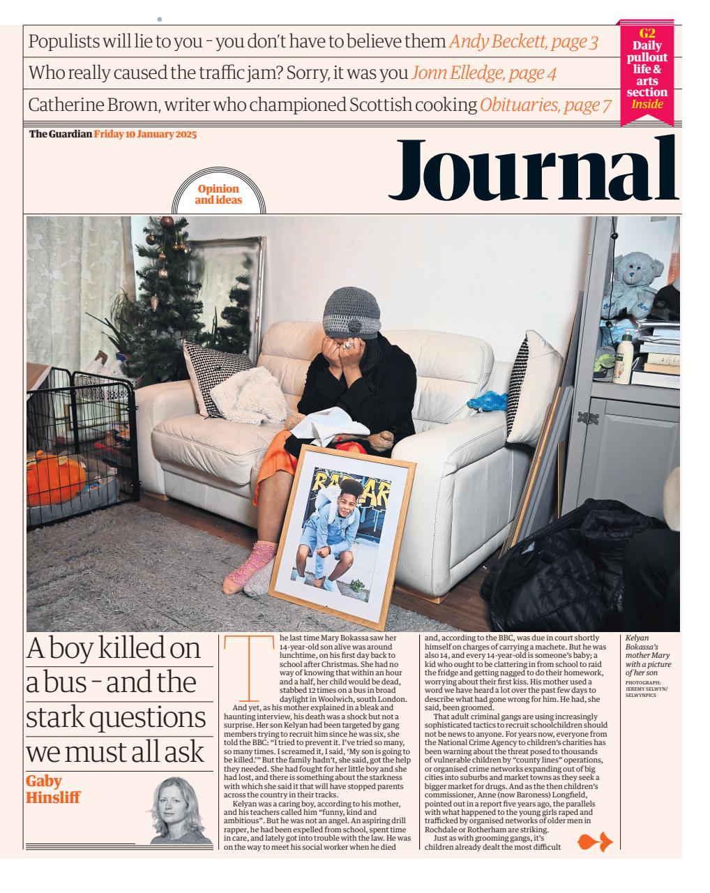 The Guardian Newspaper Preview Pages