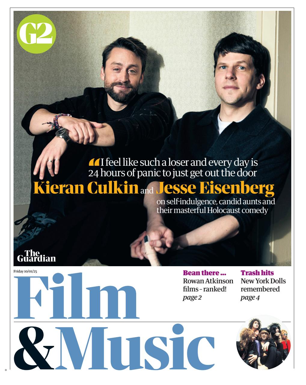 The Guardian Newspaper Preview Pages