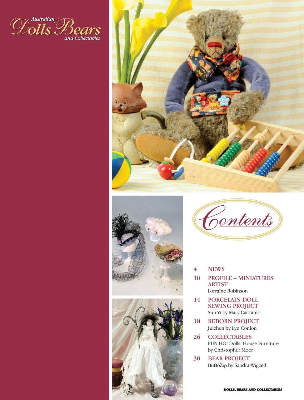 Dolls Bears & Collectables Preview Pages