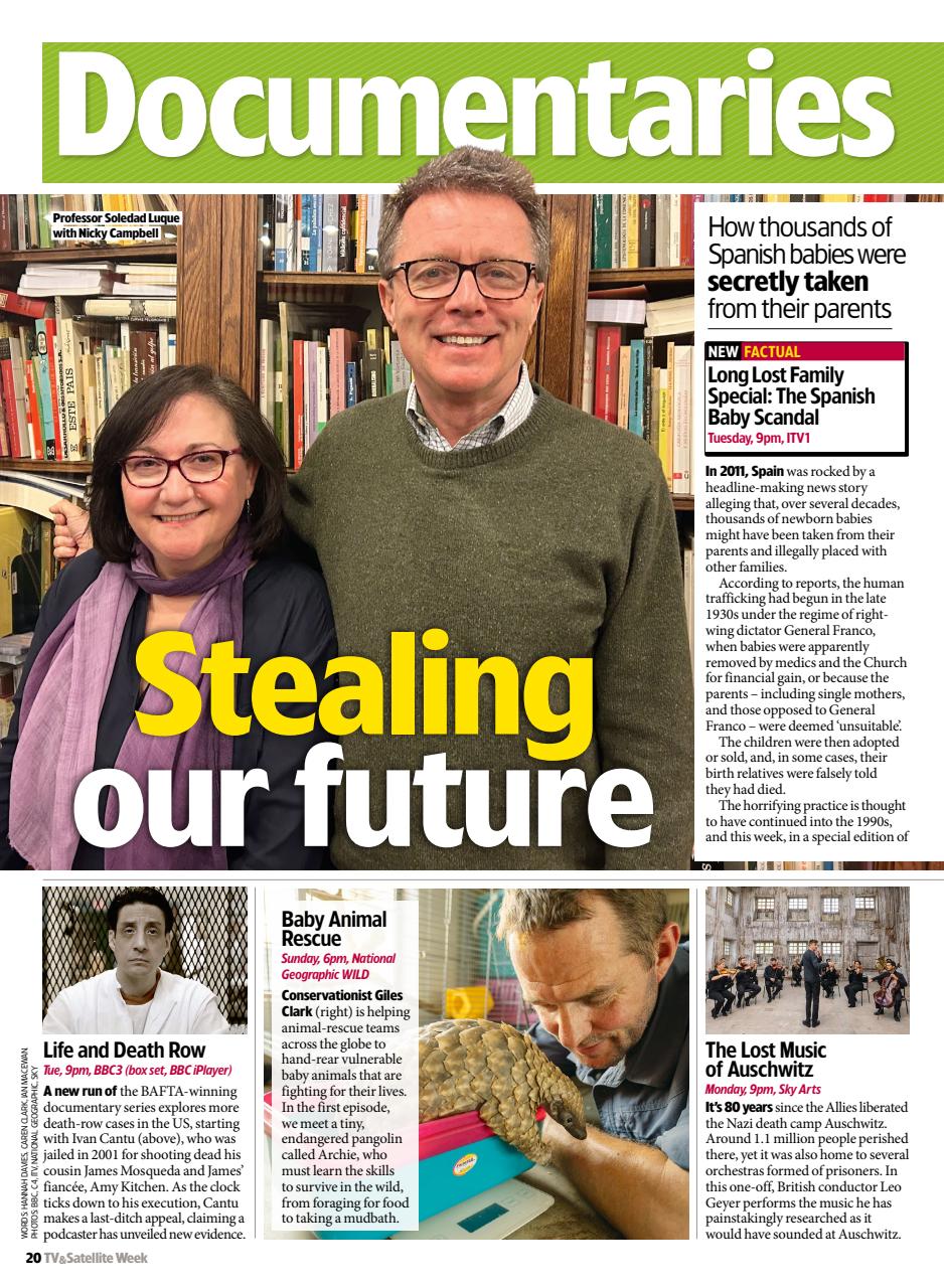 TV & Satellite Week Preview Pages