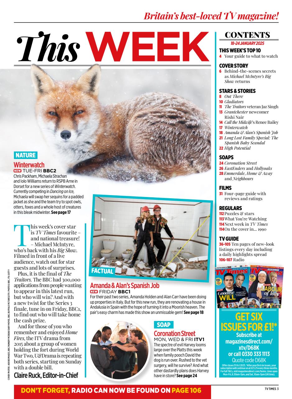 TV Times Preview Pages