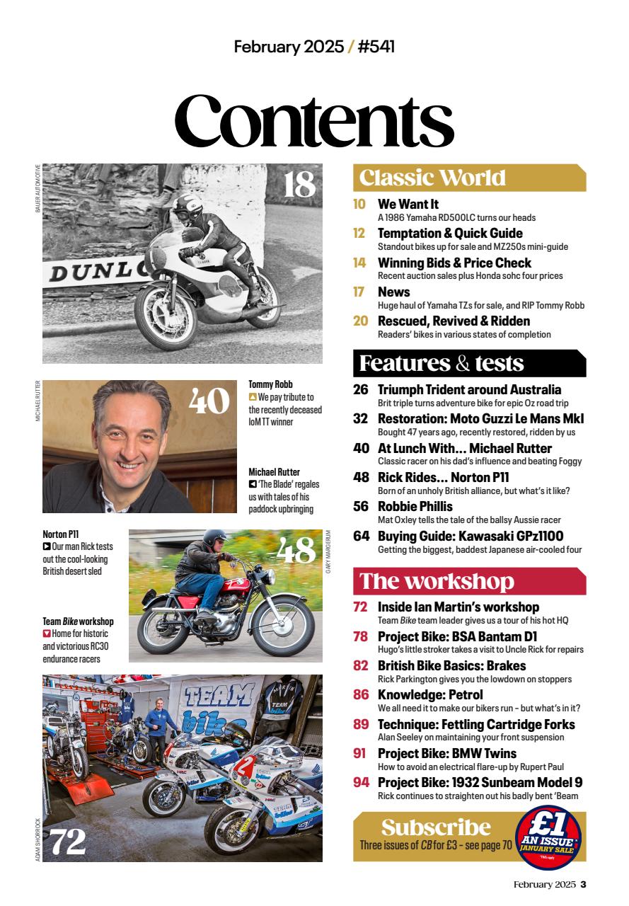 Classic Bike Preview Pages