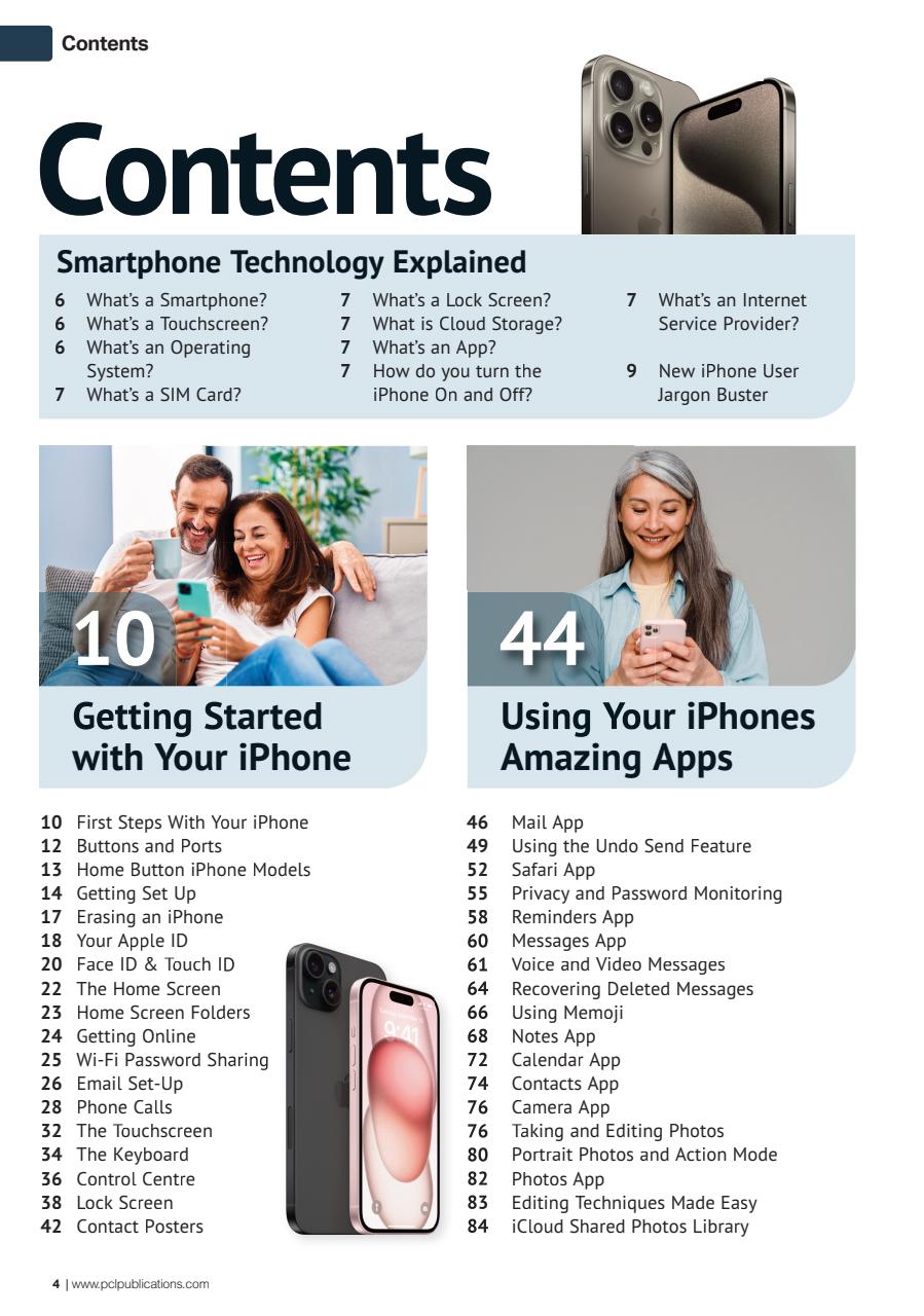 Tech for Seniors Preview Pages