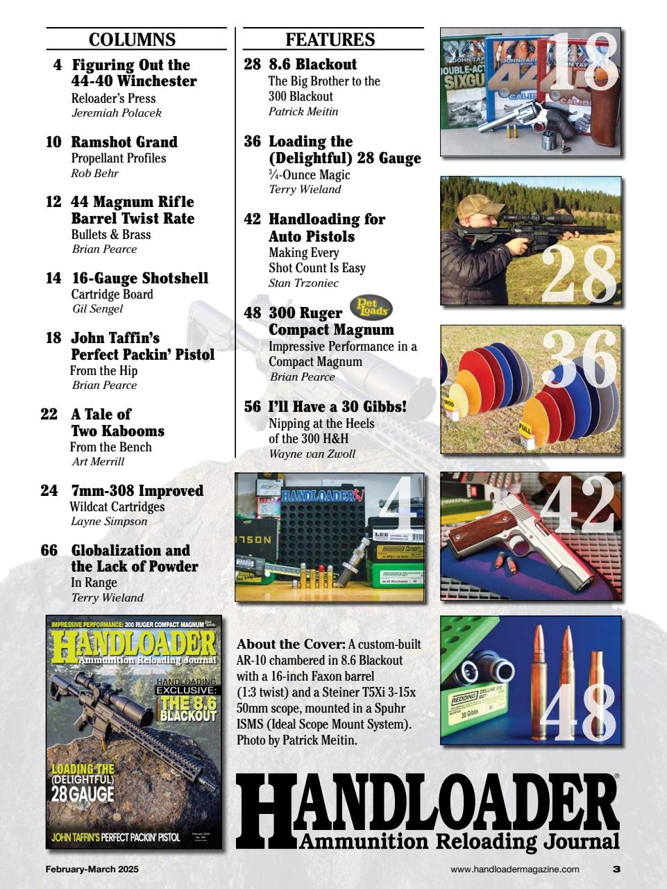 Handloader  Preview Pages