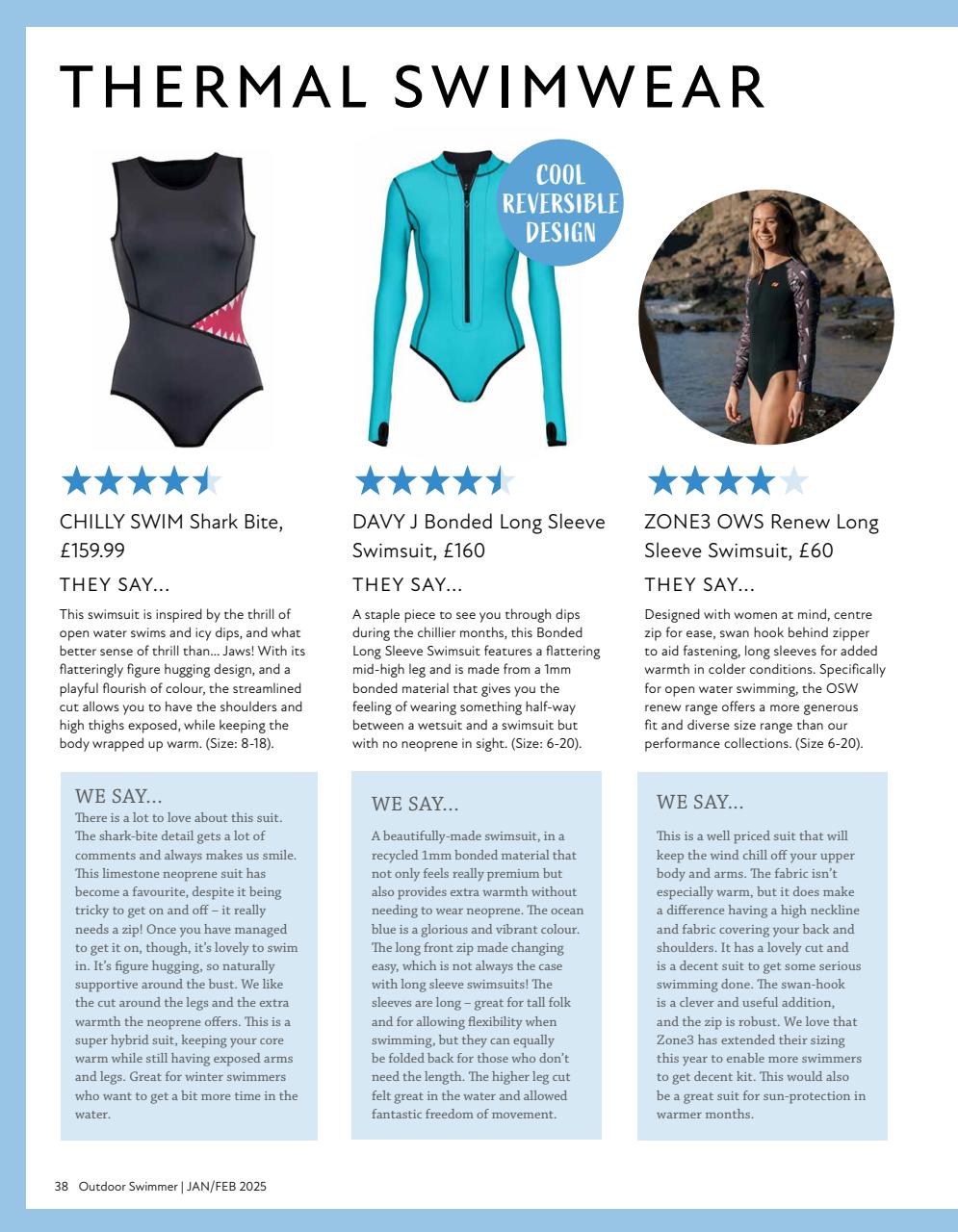 Outdoor Swimmer Preview Pages