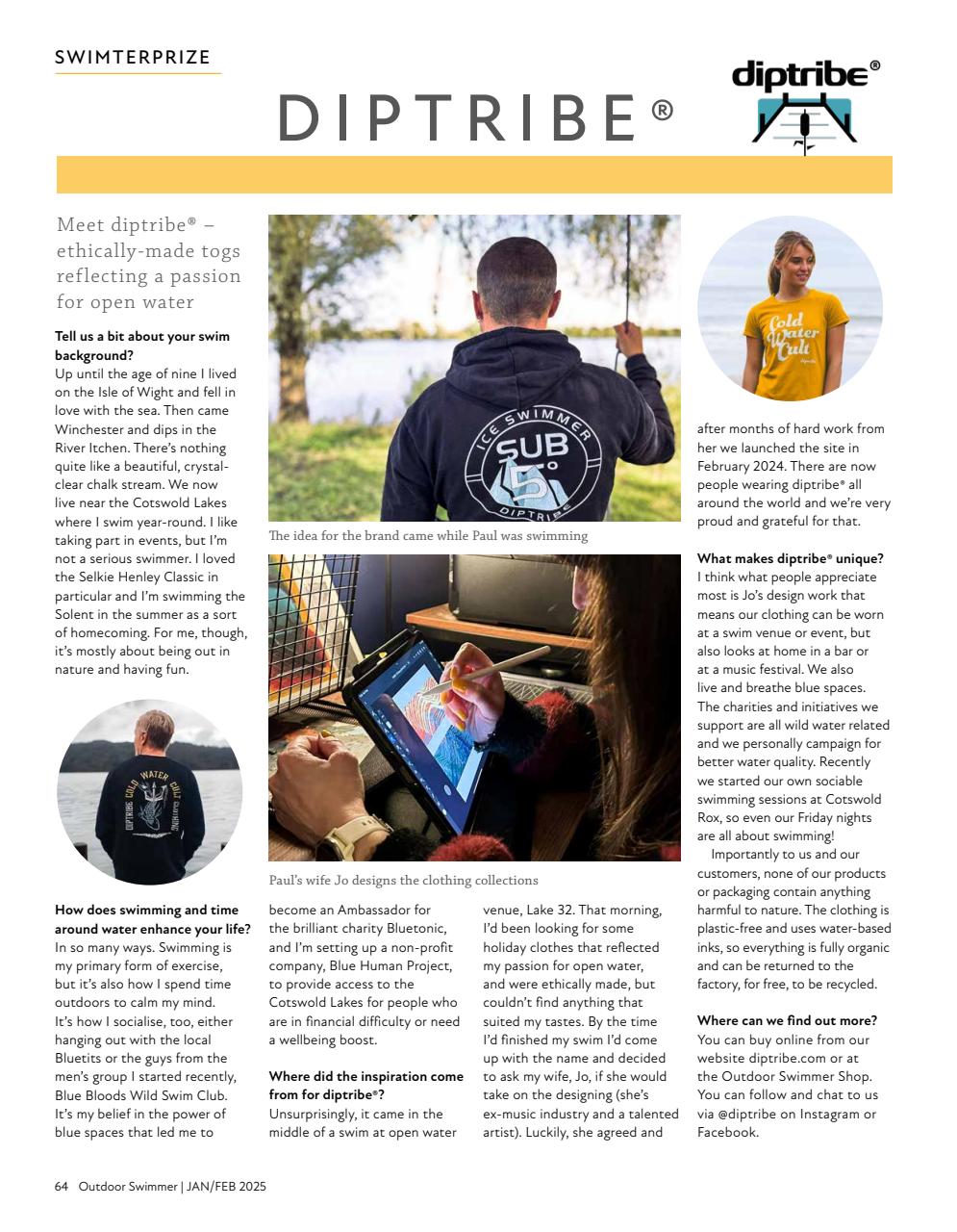 Outdoor Swimmer Preview Pages