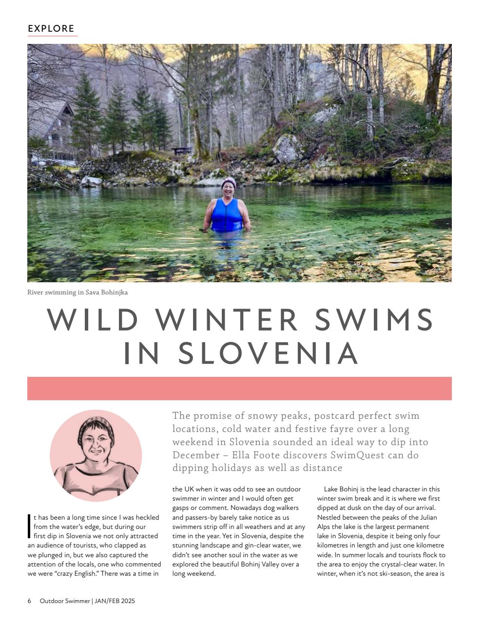 Outdoor Swimmer Preview Pages