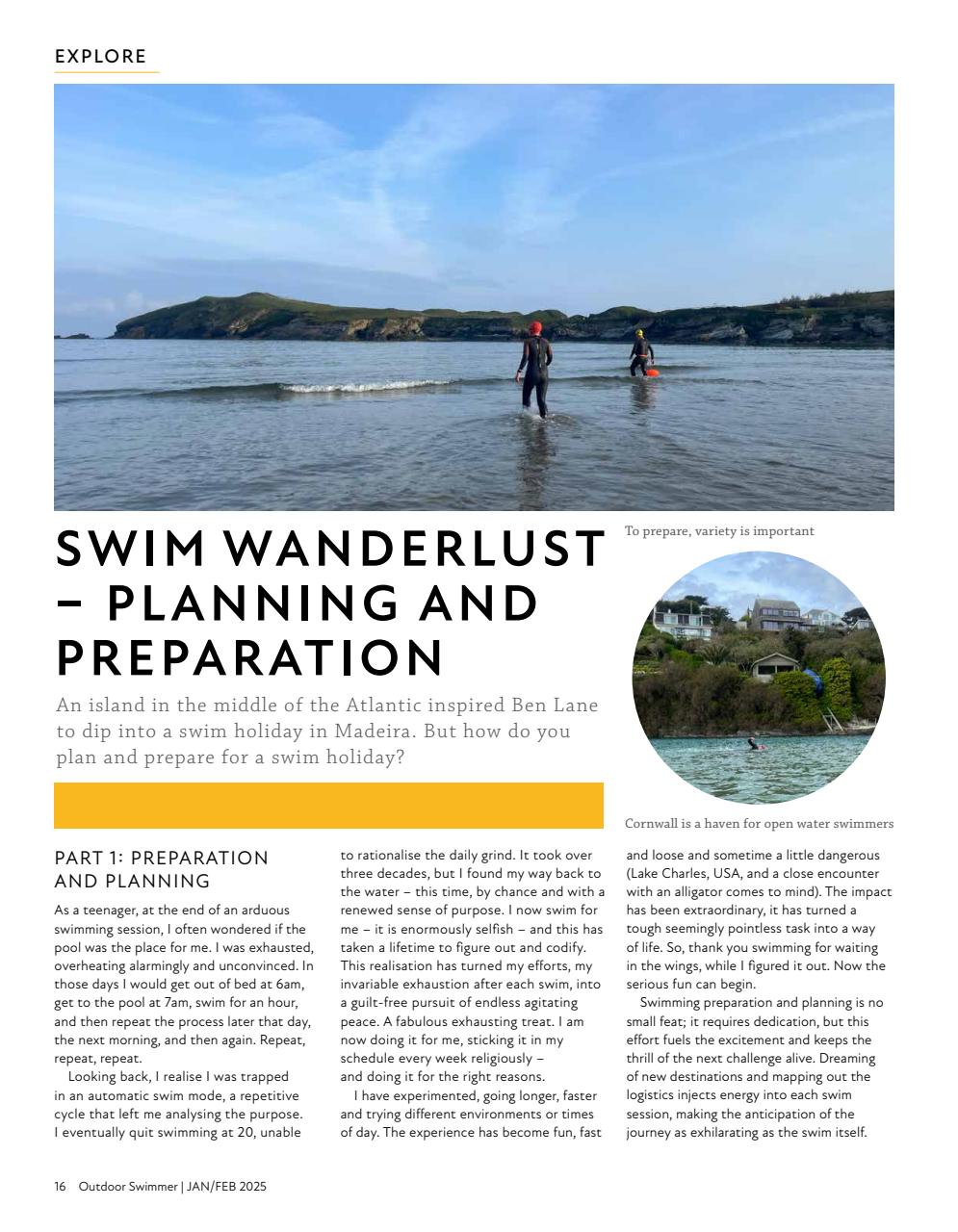Outdoor Swimmer Preview Pages