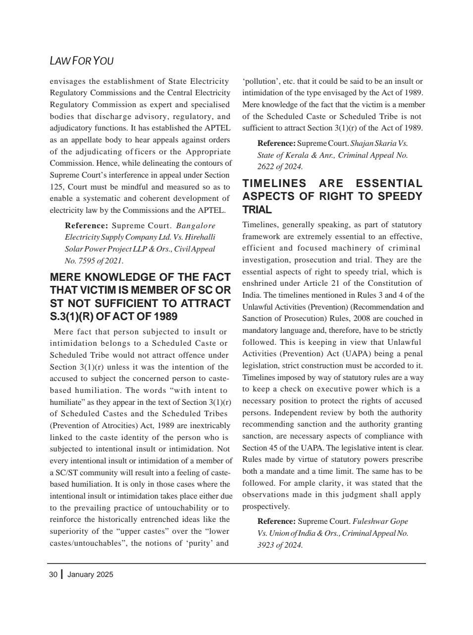 Lawteller – A Legal Awareness Magazine Preview Pages