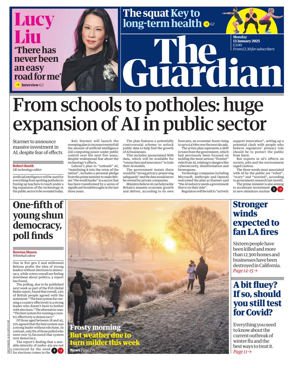 The Guardian Newspaper Preview Pages