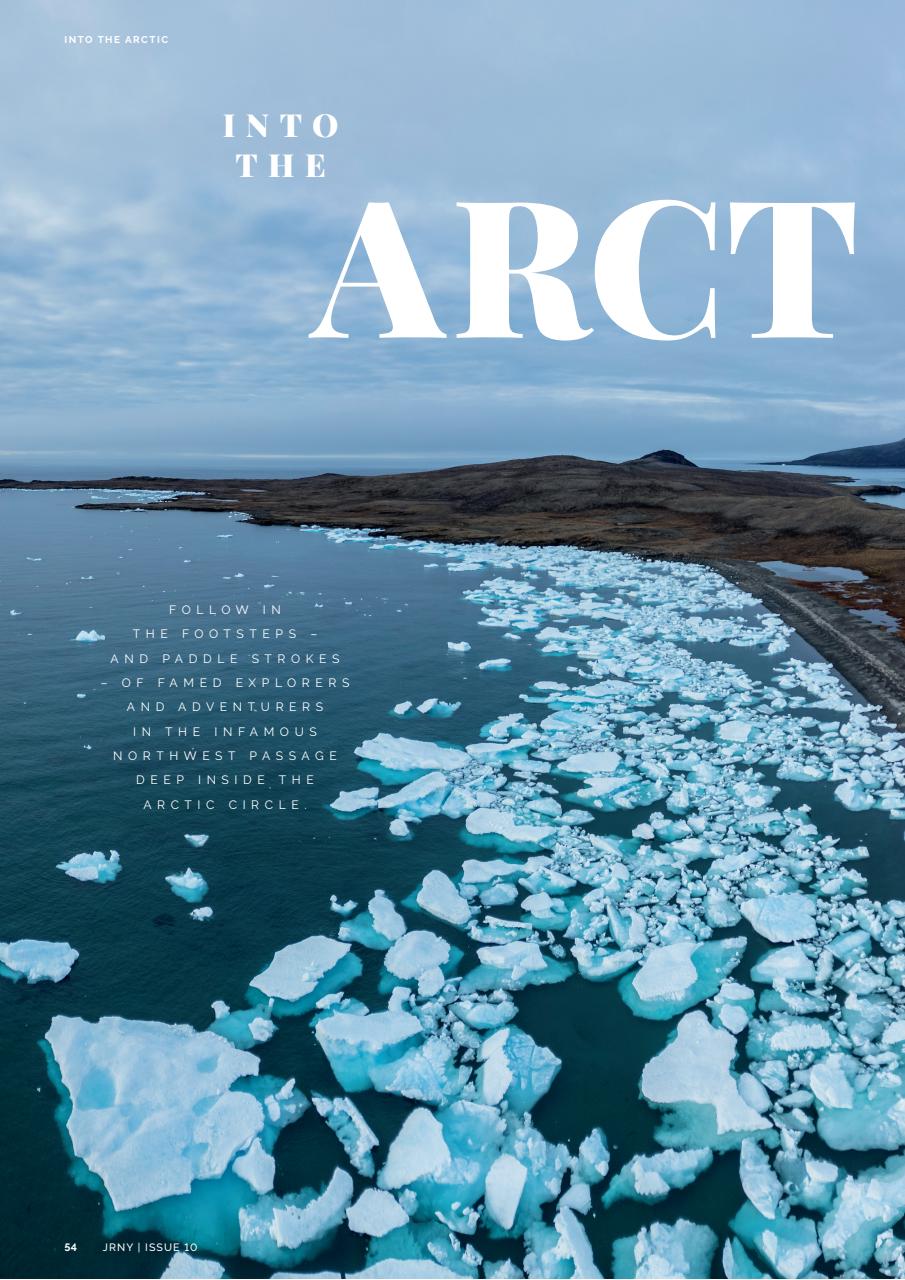 JRNY Travel Magazine Preview Pages