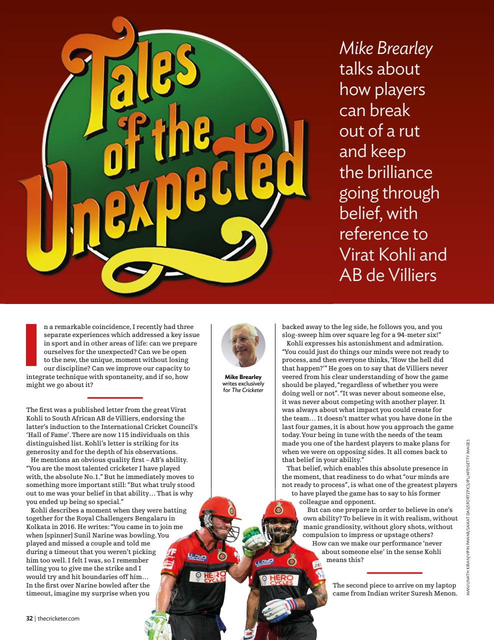 The Cricketer Magazine Preview Pages