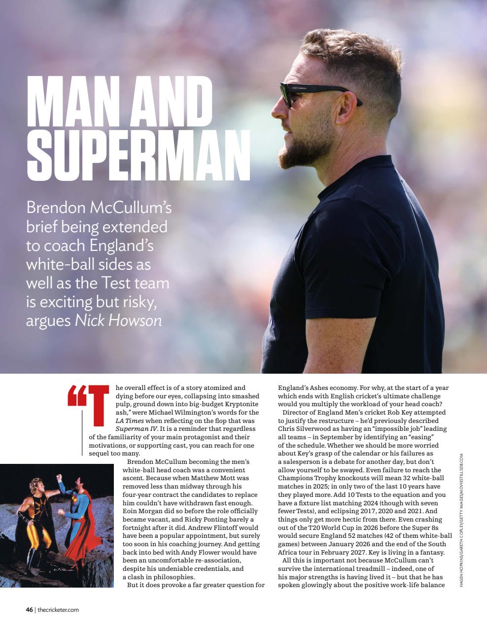 The Cricketer Magazine Preview Pages