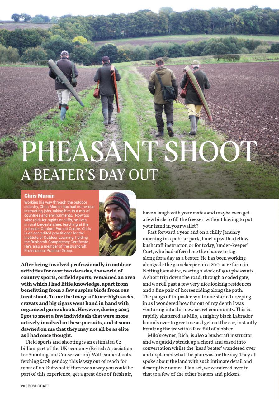 Bushcraft & Survival Skills Magazine Preview Pages
