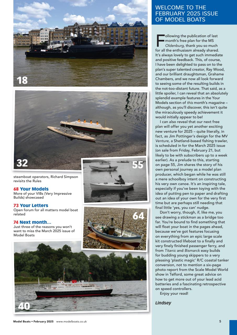 Model Boats Preview Pages