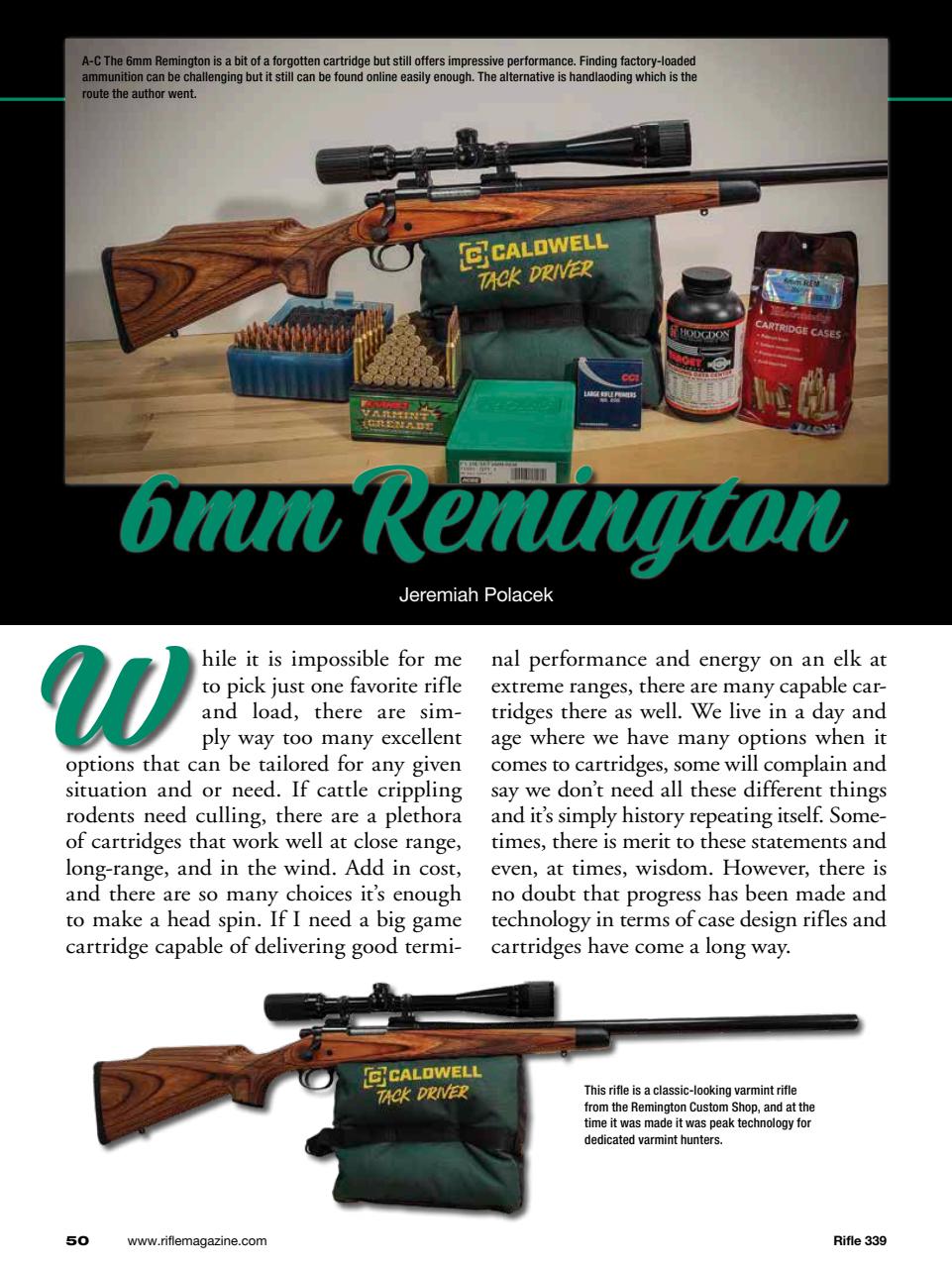 Rifle Preview Pages